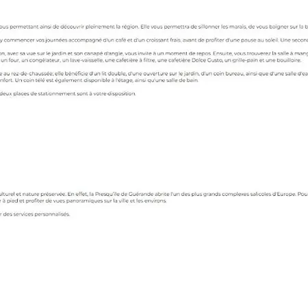 Maison 3 Avec Beau Jardin A Holiday home Guerande