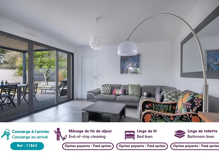 Holiday home Maison 3 Avec Beau Jardin A Guerande